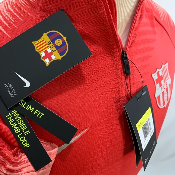 Nike Vaporknit FC Barcelona ZipDrill Soccer Jersey - Picture 7 of 8
